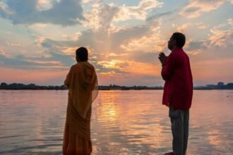 Kumbh Mela fasting before the holy dip